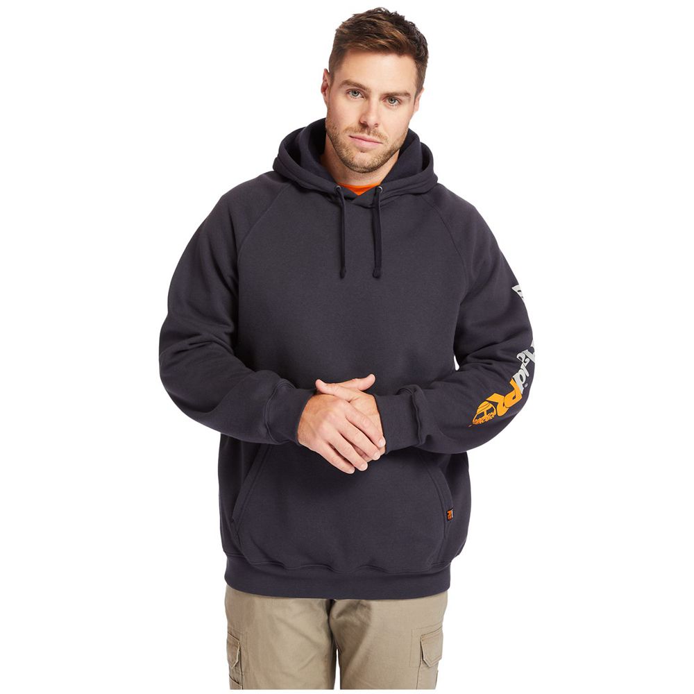 Timberland Mens Sweatshirts PRO® Big & Tall Hood Honcho Sport Hoodie - Navy - India NB5612798